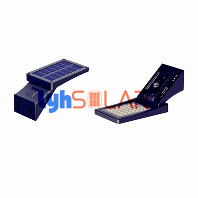 Lámpara ligera llevada solar impermeable del sensor de movimiento IP65 con 34pcs alto LED brillante