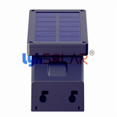 el sensor solar 1500mAh enciende alto brillo al aire libre 4000k 4500K con el sensor de movimiento