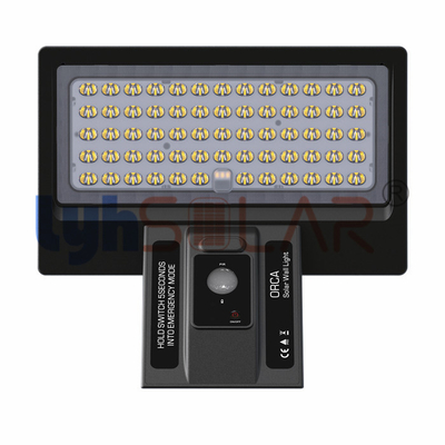 el sensor solar 600Lm enciende la aprobación al aire libre de RoHS del CE de 3000-6000K 5W