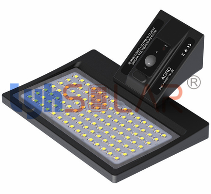 el sensor solar negro 8W enciende la instalación inalámbrica montada en la pared al aire libre