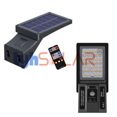 La cubierta solar del alto brillo enciende 3W al aire libre con la prenda impermeable IP65