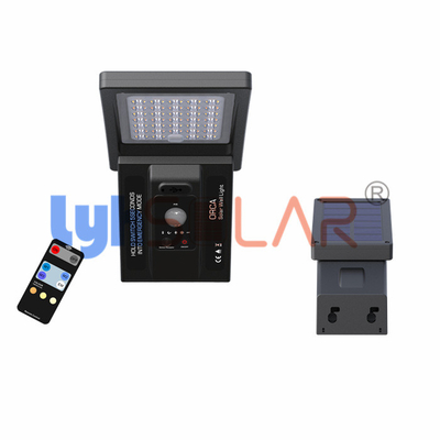 La cubierta solar dual del CCT enciende al aire libre con 4 de iluminación modos teledirigidos y