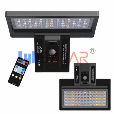el casquillo solar de la cubierta de la lámpara 5W de la seguridad 3000-6000k enciende la prenda impermeable IP65 para la iluminación al aire libre