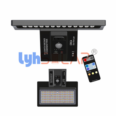 64pcs de Chips Outdoor Solar Deck Step enciende el alto total de iluminación 600Lm de la eficacia