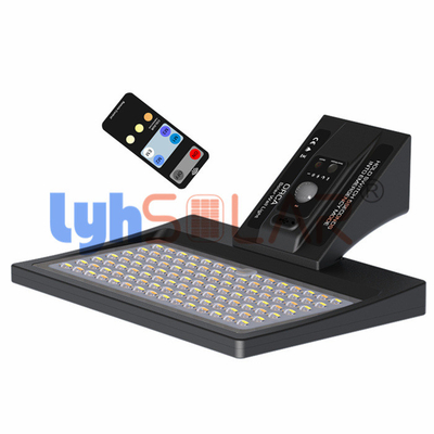 La cubierta solar negra 8W enciende los materiales al aire libre ABS y la lente de la PC Anti-ULTRAVIOLETA