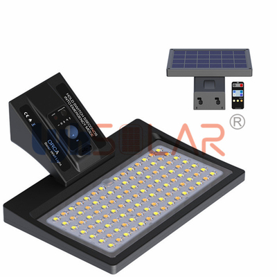 alto total de iluminación 1000Lm de la eficacia de 104pcs Chips Solar Deck Lights Outdoor