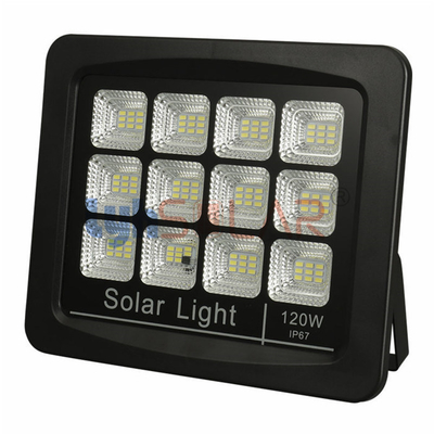 luces de inundación solares grafito 40W 4000lm al aire libre con la aprobación de RoHS de IP65 y del CE