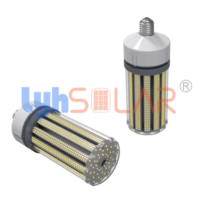 Luz llevada 100 vatios blanca de la mazorca de maíz con el peso de aluminio 1.0Kg de la lámpara del radiador de la aleta