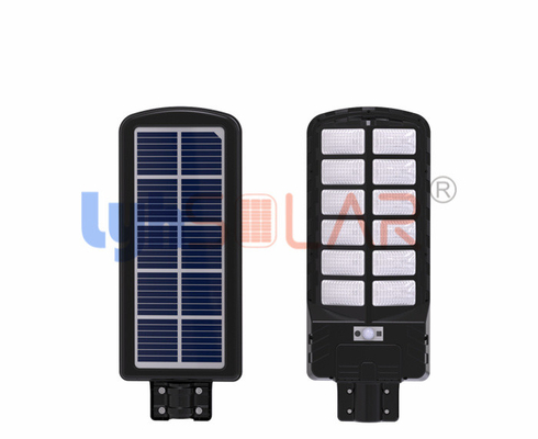 luces de calle solares de 13 vatios al aire libre con salida brillante de 240pcs LED 1500Lm