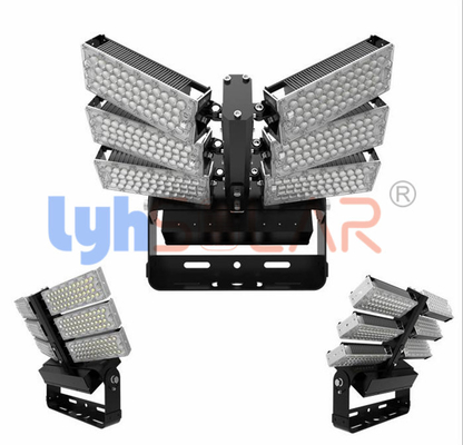 720W luz del estadio del negro LED con la alta ensenada SMD5050 Chips Total 112320Lm para el campo de deportes