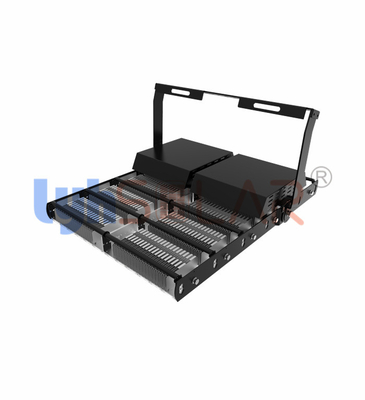negro al aire libre de la luz del punto de 1500W LED con el polvo que cubre ULTRAVIOLETA anti para el estadio