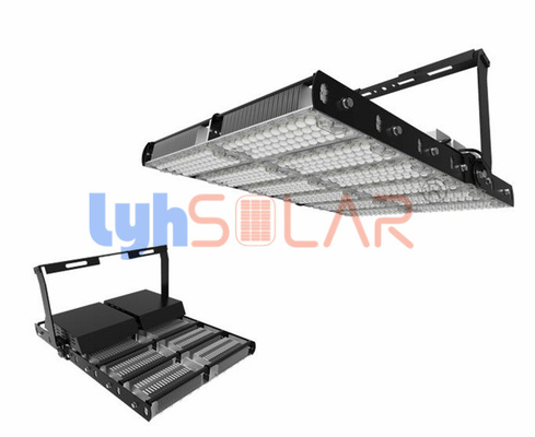 negro al aire libre de la luz del punto de 1500W LED con el polvo que cubre ULTRAVIOLETA anti para el estadio