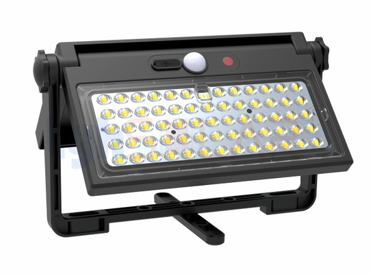 Sensor PIR Luces de inundación solares al aire libre con alto brillo IP65 resistente al agua