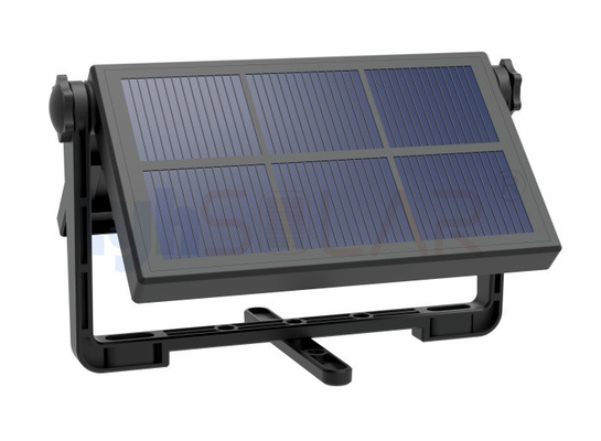 8W 1000Lm luces de inundación solares para exteriores diseño de forma de almohadilla con paquete pequeño