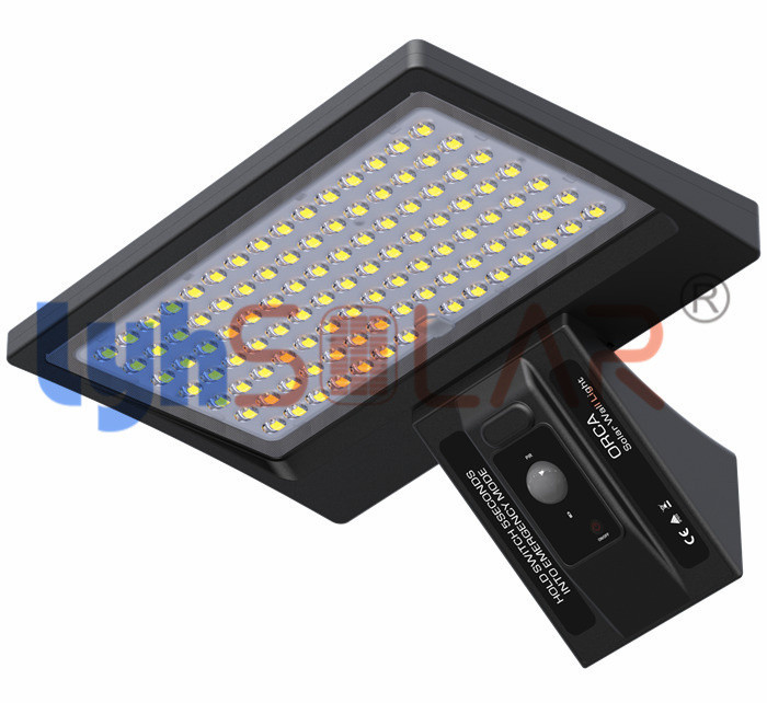 El sensor solar brillante impermeable IP65 enciende el movimiento al aire libre 8W activado con ángulo de haz amplio