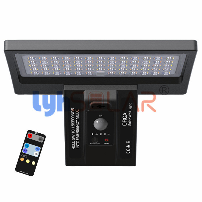 64pcs de Chips Outdoor Solar Deck Step enciende el alto total de iluminación 600Lm de la eficacia