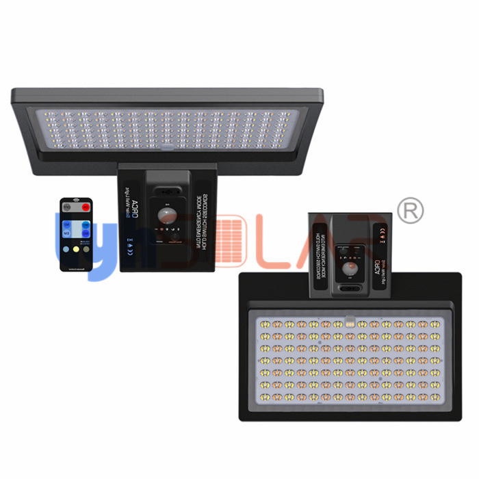 Prenda impermeable solar de las luces IP65 de poste de la cubierta de la lámpara 8W de la seguridad para la iluminación al aire libre