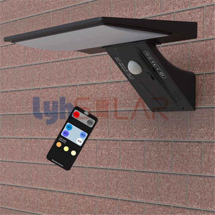 Alto total brillante dual de la luz solar 4.2W del sensor de la pared del CCT salida de 520 lúmenes