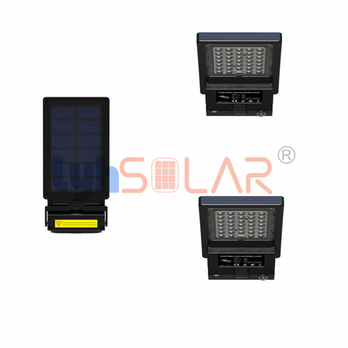 Total al aire libre 550Lm de las altas luces solares portátiles brillantes para el alumbrado de seguridad