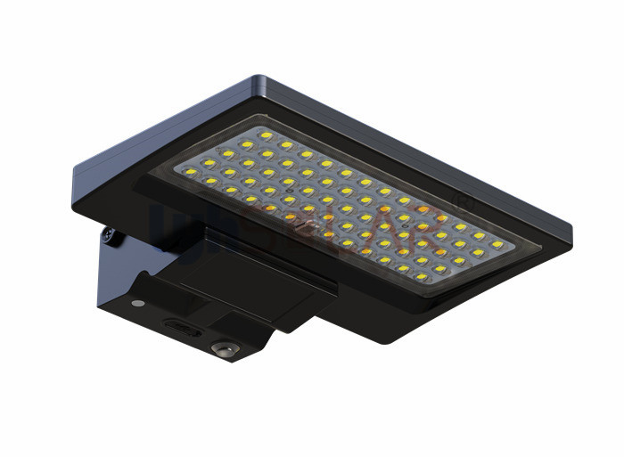 Campo al aire libre solar portátil accionado solar del sensor de movimiento 10W con la vivienda de la lámpara del ABS