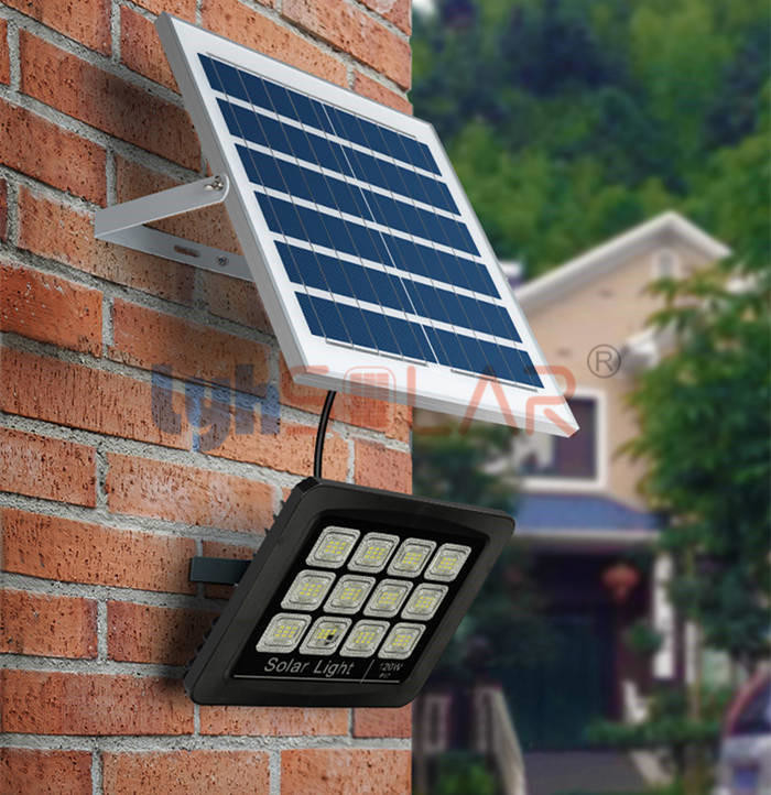 aprobación al aire libre solar potente de RoHS del CE del alto brillo 1000lm de las luces de inundación 10W con IP65