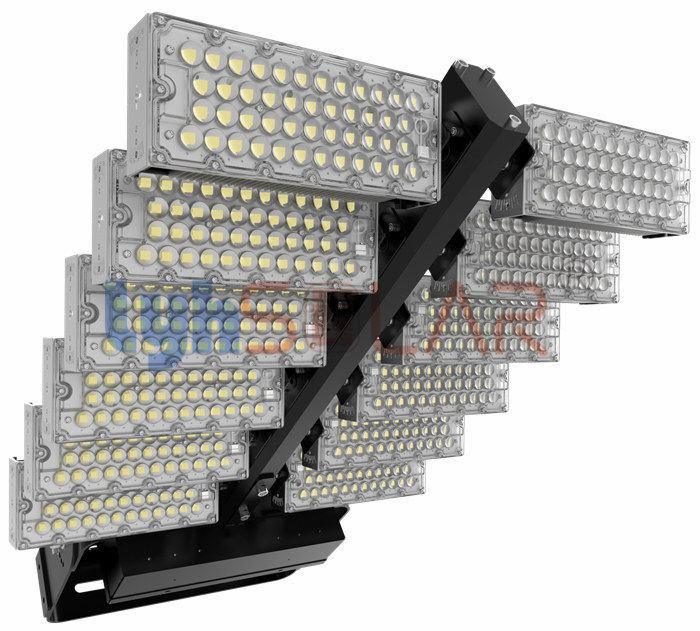 Los altos deportes llevados eficacia de iluminación inundan las luces para el estadio con la salida excesiva 156Lm