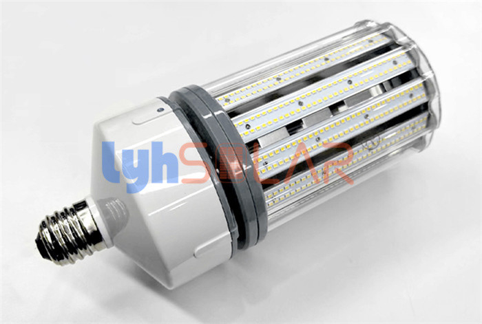 Luz llevada 100 vatios blanca de la mazorca de maíz con el peso de aluminio 1.0Kg de la lámpara del radiador de la aleta