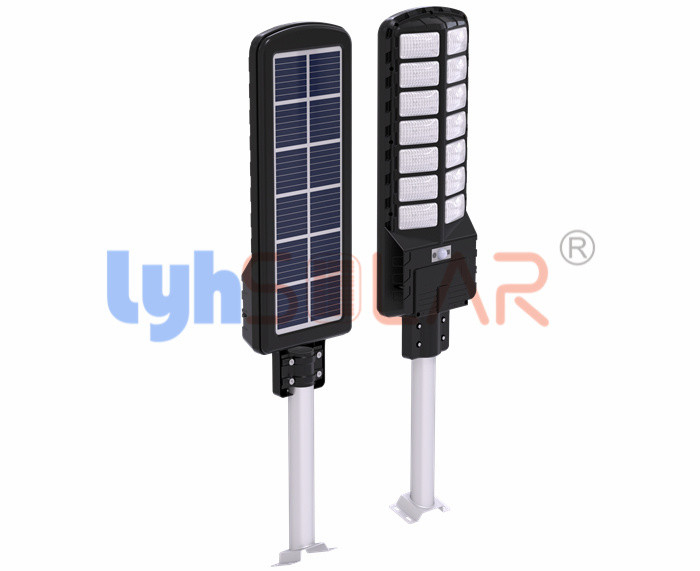 El ángulo de haz amplio al aire libre solar llevado de las luces de calle con alto lumen hizo salir 2000Lm