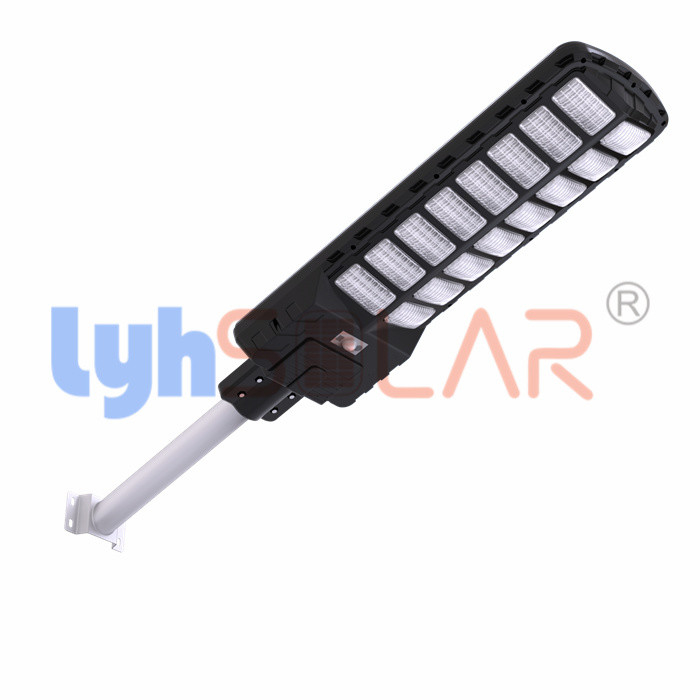 luces de calle solares grafito 18W al aire libre con la alta lámpara de calle brillante del sensor SMD5730
