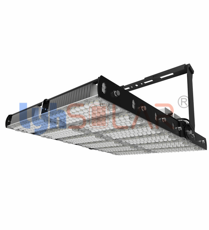 negro al aire libre de la luz del punto de 1500W LED con el polvo que cubre ULTRAVIOLETA anti para el estadio